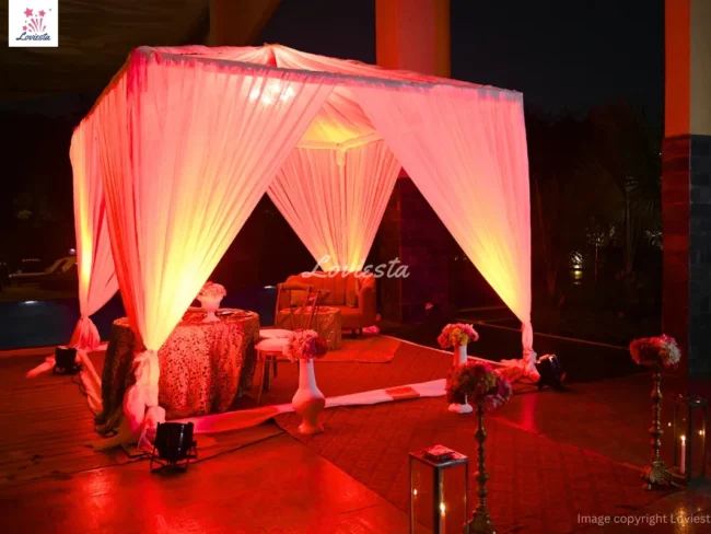 Private Poolside Cabana Candlelight Dinner In Vivanta Dwarka Sector 21 003