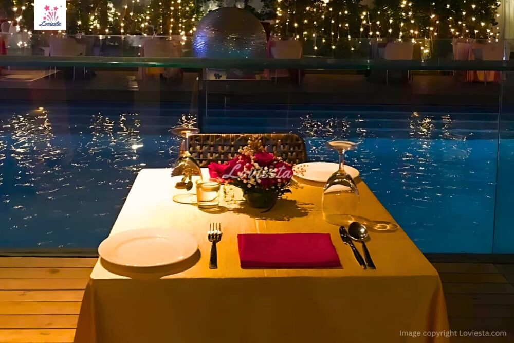 Poolside Dinner At The Park Hotel MG Road Bangalore