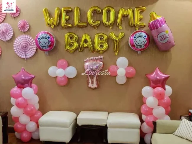 Adorable Welcome Baby Decoration 004