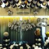 Black & White Party Theme Balloon Decoration