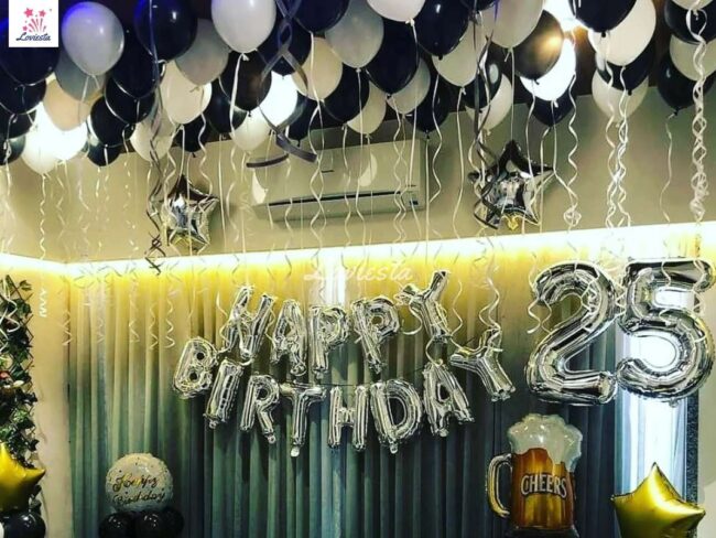 Black And White Decoration Balloon