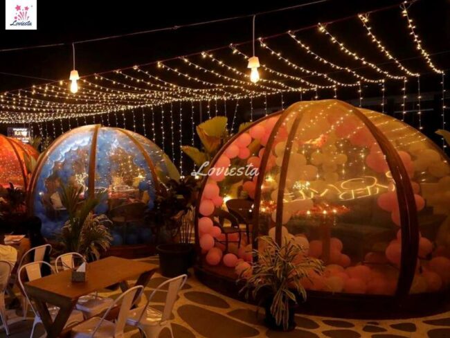 Romantic Dinner Inside Glass Dome, Koramangala, Bengaluru 001 Romantic Dinner Inside Glass Dome, Koramangala, Bengaluru