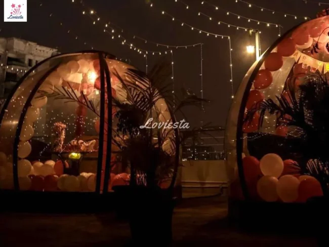 Romantic Dinner Inside Glass Dome, Koramangala, Bengaluru 004