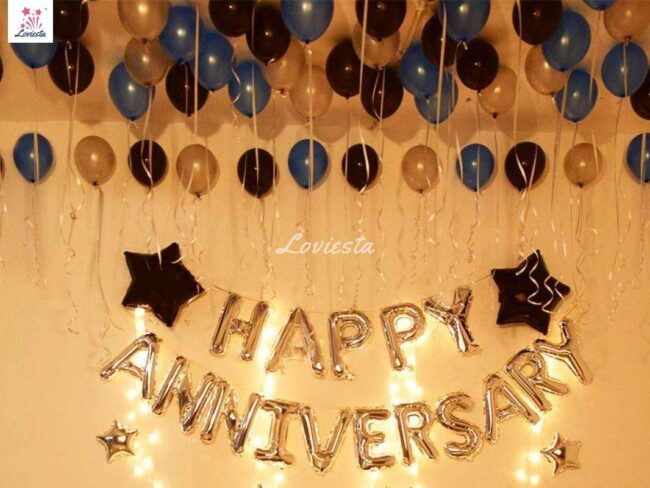 Happy Anniversary Decoration At Home 002