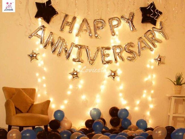 Happy Anniversary Decoration At Home 003