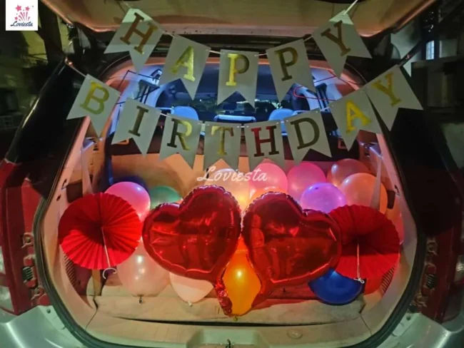 Led Balloon Car Boot Decoration