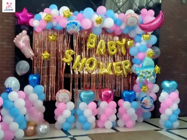 Adoring Baby Shower Decoration At Home