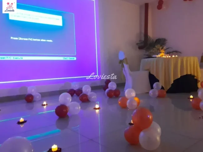 Private Candlelight Dinner & Movie Screening In Gurugram 001 Private Candlelight Dinner & Movie Screening In Gurugram