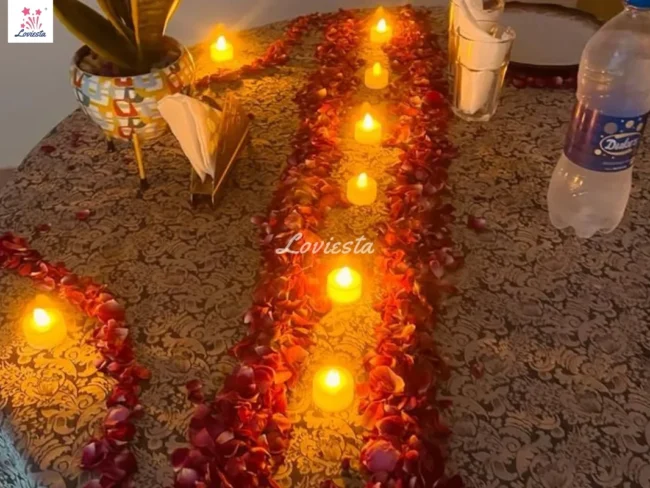 Private Candlelight Dinner & Movie Screening In Gurugram 004