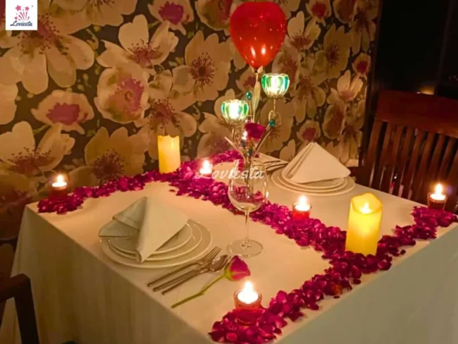 Romantic Candlelight Dinner In Muse Sarovar Portico, South Delhi 001