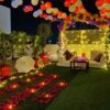 Valentine’s Day Private Rooftop Cabana Candlelight Dinner In Gurugram