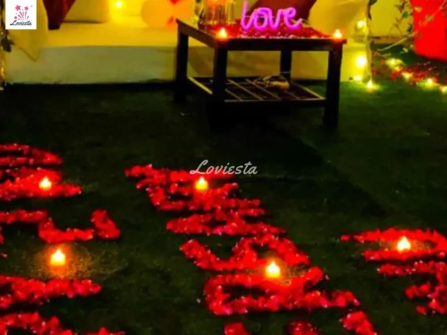 Whimsical Rooftop Cabana Candlelight Dinner In Gurugram 006