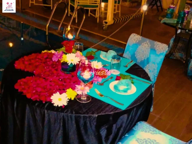 Poolside Candlelight Dinner In A 5-Star Hotel In Wakad, Pune 003