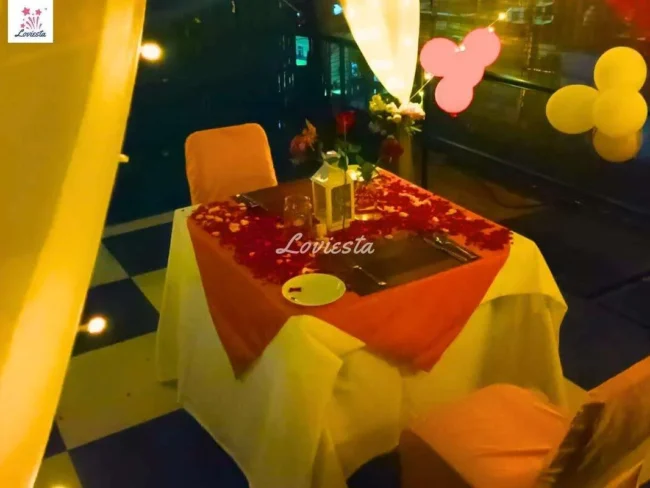 Amusing Private Rooftop Candlelight Dinner In Jaipur 003