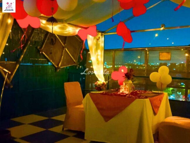 Amusing Private Rooftop Candlelight Dinner In Jaipur 005