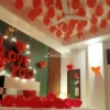 Cute Love Proposal Decoration In Room
