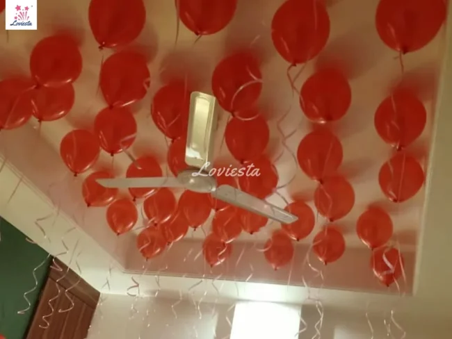 Love Proposal Decoration In Room 004