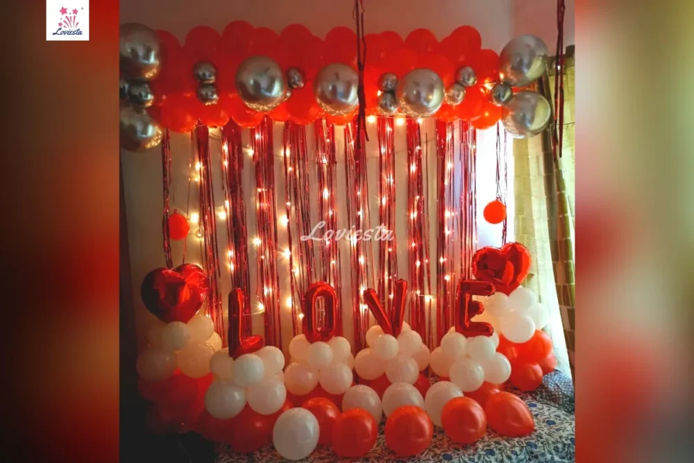 Love Theme Wall Decoration At Home
