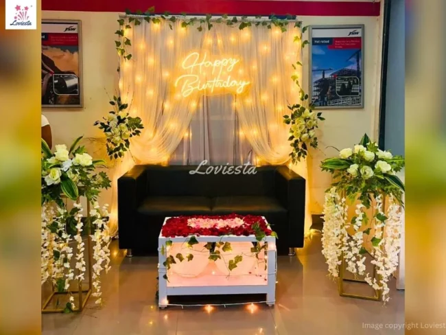 Premium Birthday Wall Decoration At Home