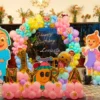 Premium Cocomelon Kids Birthday Theme Decoration At Party Hall