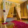 Romantic Wedding Night Decoration At Home/Hotel Room