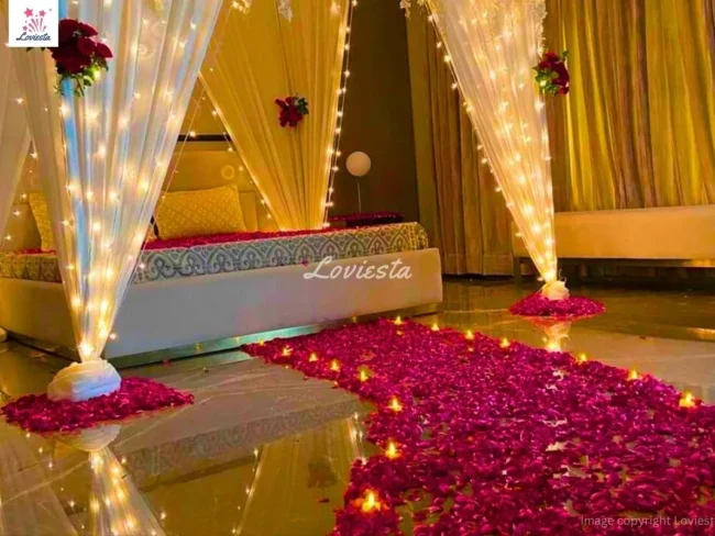 Romantic Wedding Night Decoration 003