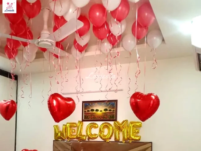 Romantic Welcome Decoration At Home 04