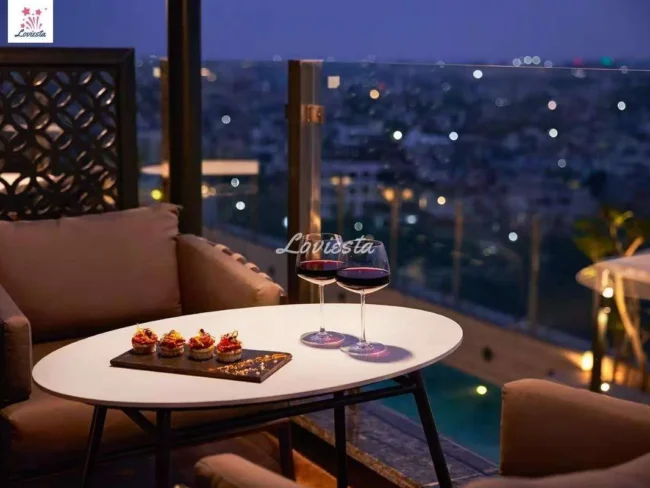 Rooftop Candlelight Dinner At Sky Bar Lounge Hyatt Place 002