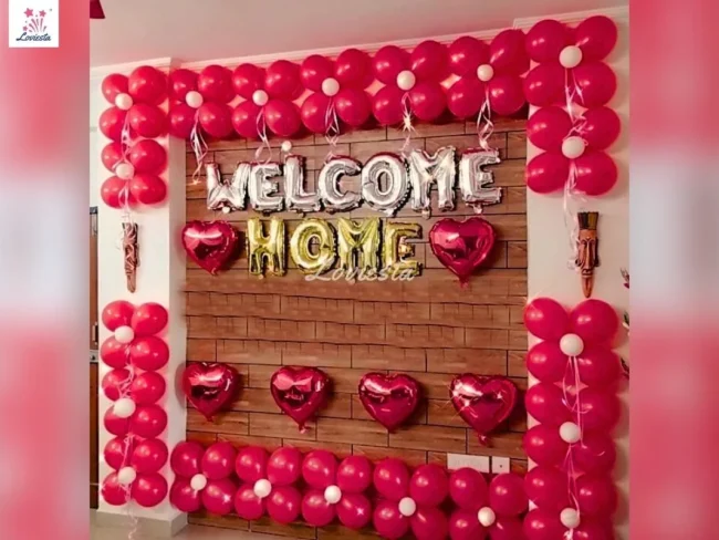 Welcome Theme Decoration at Home 001 Welcome Theme Decoration at Home