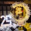 25th Anniversary Celebration Balloon Ring Decoration