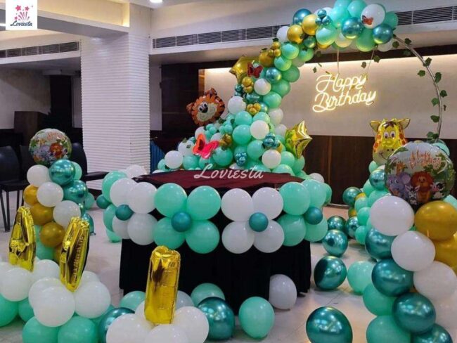 Animal Theme Balloon Ring Bithday Decoration