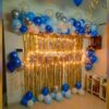 Balloon Wall Decoration For Birthday At Home