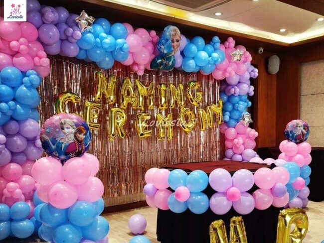 Disney Frozen Naming Ceremony Decoration In Party Hall 002 Disney Frozen Naming Ceremony Decoration In Party Hall