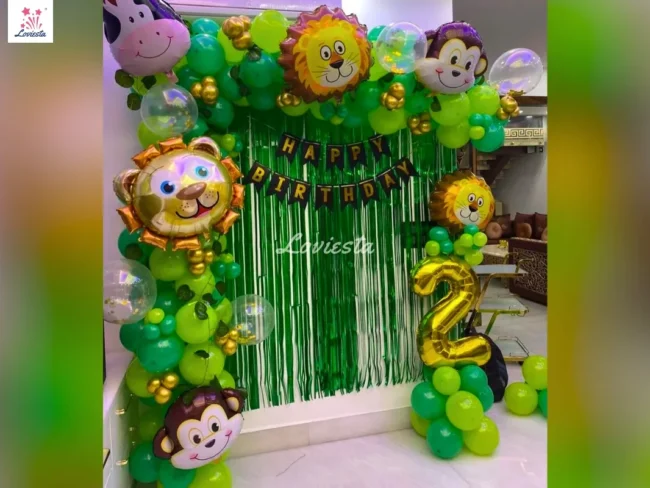 Jungle Theme Decoration At Home 002