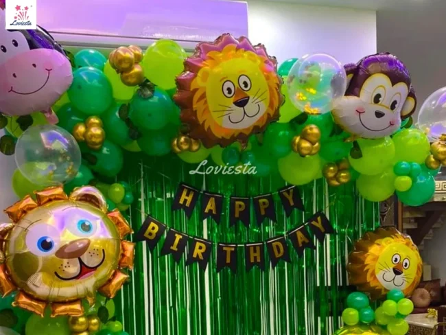 Jungle Theme Decoration At Home 003