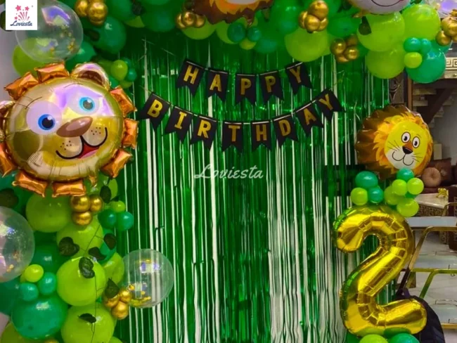 Jungle Theme Decoration At Home 004