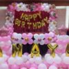 Unicorn Theme Birthday Decoration In Party Hall