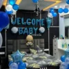 Cute Welcome Baby Boy Decoration At Home