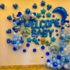 Star & Moon Theme Welcome Baby Boy Decoration At Home