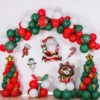 Adorable Balloon Decoration For Christmas Celebration At Home