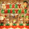 Christmas Party Theme Wall Decoration At Home
