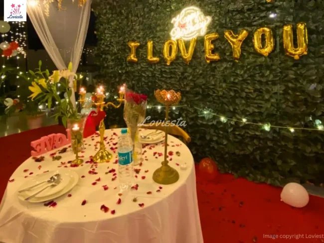 Private Rooftop Dinner Date In Sector 27 Gurgaon 002