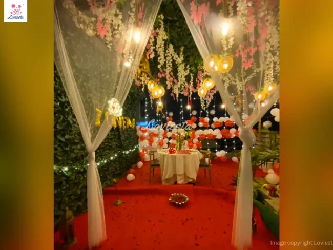 Private Rooftop Dinner Date In Sector 27 Gurgaon 004