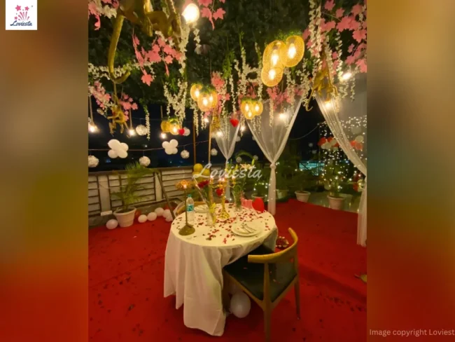 Private Rooftop Dinner Date In Sector 27 Gurgaon 005