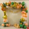 Vintage Balloons Animal Theme Birthday Decoration