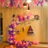 Pastel Balloon Half Arch Unicorn Theme Birthday Decoration