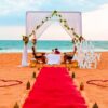 Marriage Proposal Cabana Dining At Beach In Goa