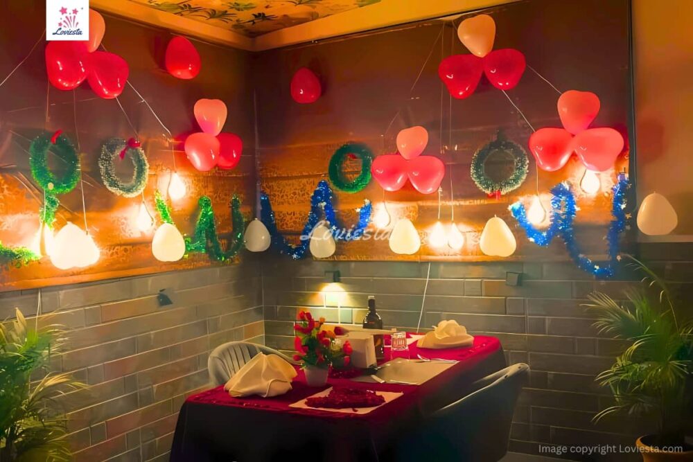 Classic Romantic Dinner Date At De Royal Sapphire, Bengaluru