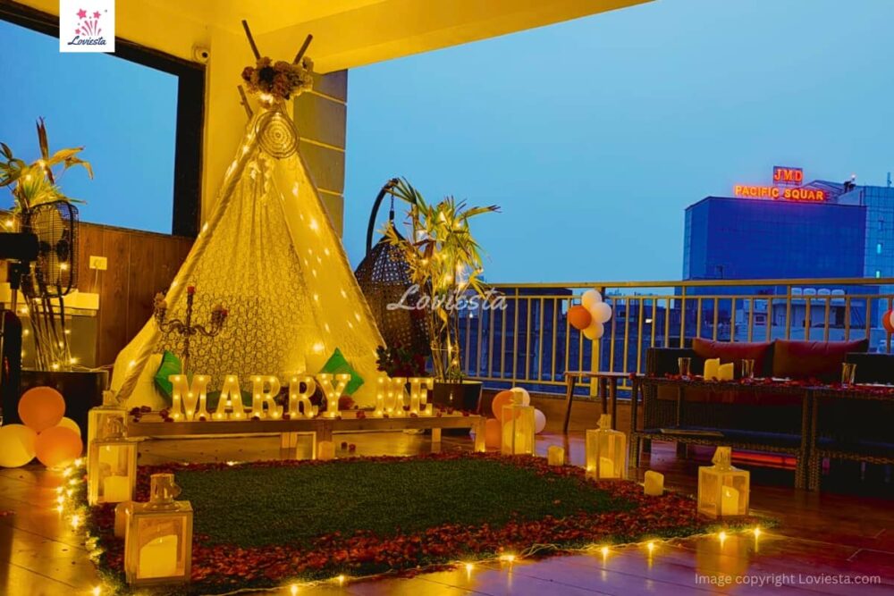 Private Candlelight Dinner Date In Sector 15 Gurugram