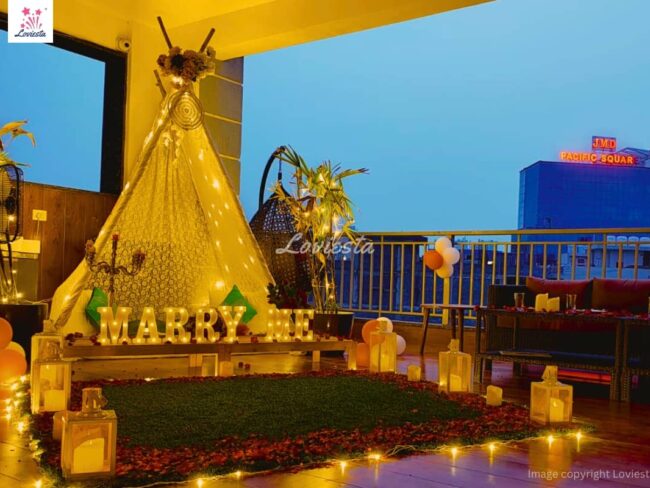Private Candlelight Dinner Date In Sector 15 Gurugram